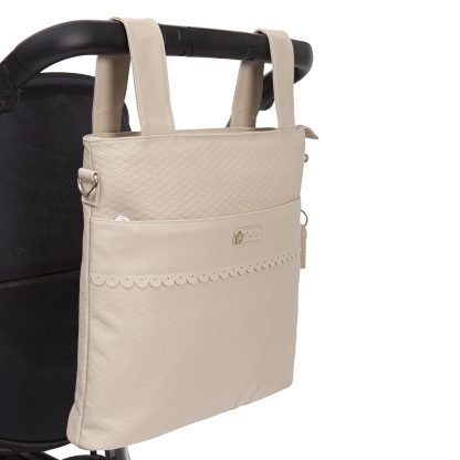 Bolso talega Ecopiel Rombos Bimbidreams. - Imagen 2