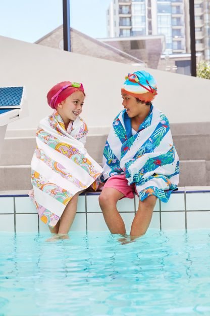 Toalla Kids Pink Power L Dock & Bay - Imagen 4