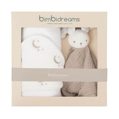Caja Regalo Maxicapa Baño y Doudou Blanco