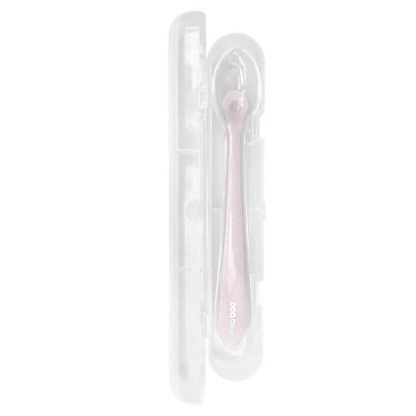 Cuchara Silicona con Estuche Pink - Imagen 2