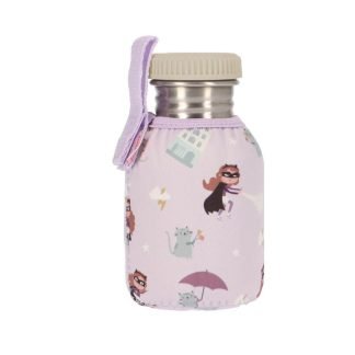 Botella Acero con Funda Fantastic Girl 350ml