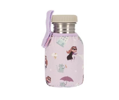 Botella Acero con Funda Fantastic Girl 350ml