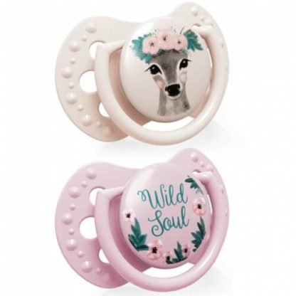 Mini chupetes dinámicos Wild Soul Rosa