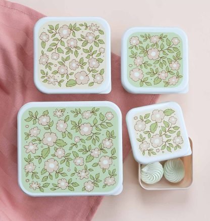 SBSEBL44 LR 5 Lunch snack box set Blossoms 1