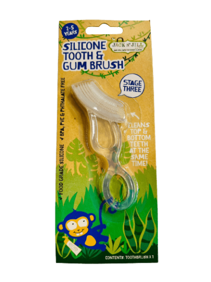 Cepillo de Dientes Silicona Doble Cara