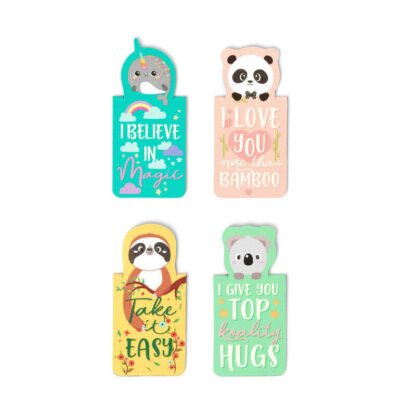 Set de 4 Marcapáginas Magnéticos