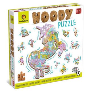 Woody Puzzle Unicornio