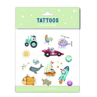 Tatuajes Temporales Jim & Friends