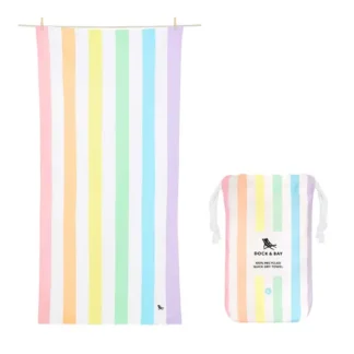 Toalla Summer Rainbow Pastel L