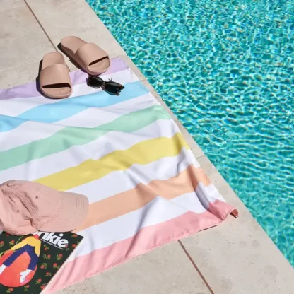 Toalla Summer Rainbow Pastel L - Imagen 5