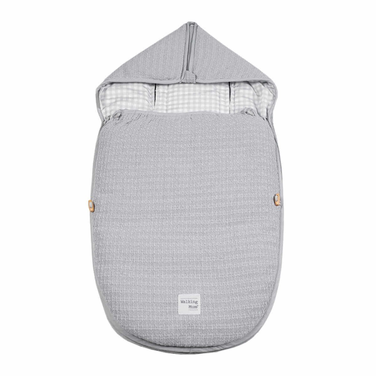 Saco Cuco 2 en 1 I Love Vichy Gris