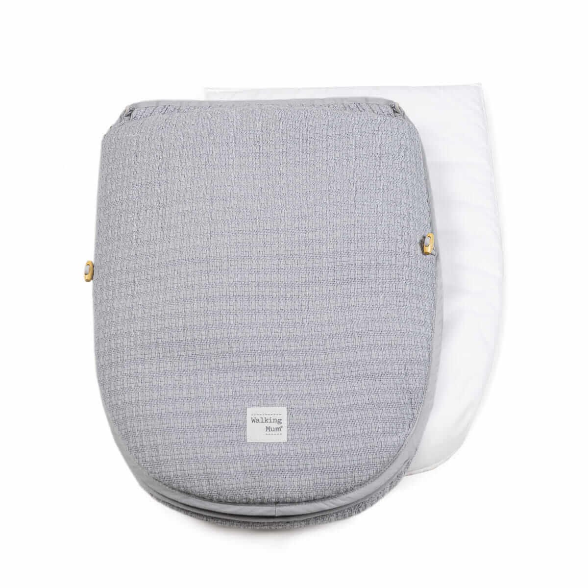 Saco Cuco 2 en 1 I Love Vichy Gris - Imagen 4