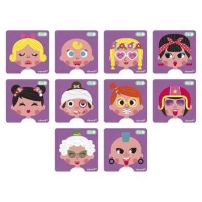 Magnéti´Book Crazy Face Chicas - Imagen 3