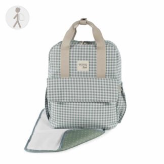 Mochila I Love Vichy Verde