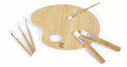 Kit artístico de pinceles y paleta - Imagen 3