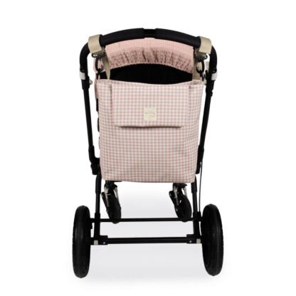 Bolsa Canastilla I Love Vichy Rosa - Imagen 6