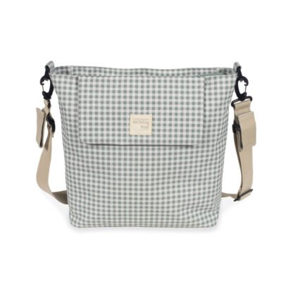 Bolsa Canastilla I Love Vichy Verde - Imagen 2