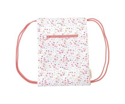 Mochila Saco Flores y Mariposas - Imagen 2