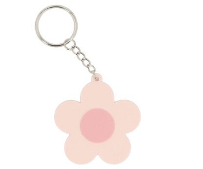 Llavero Silicona Personalizado Flower