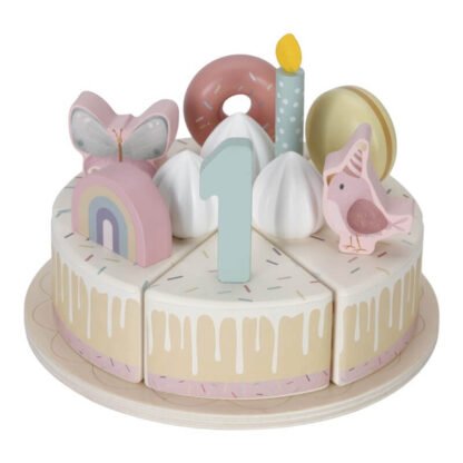 Pastel de Cumpleaños Rosa - Imagen 2