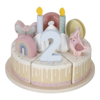 Pastel de Cumpleaños Rosa - Imagen 3