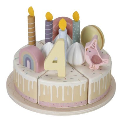 Pastel de Cumpleaños Rosa - Imagen 5