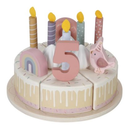 Pastel de Cumpleaños Rosa - Imagen 6