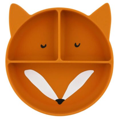 Plato Comp Silicona y Ventosa Fox