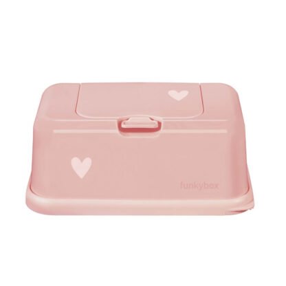 Dispensador Toallitas Rosa Corazón