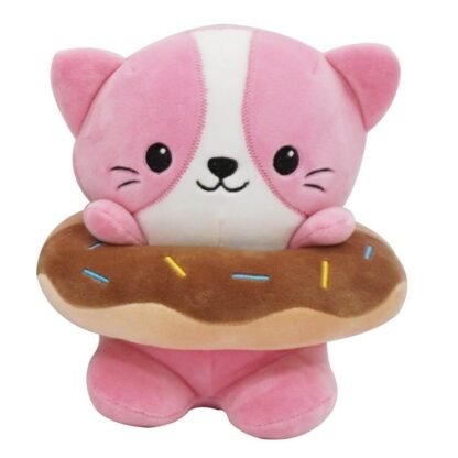 Peluche Kawaii Gatito Donuts