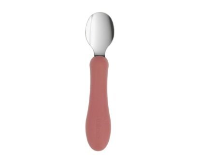 Bol Silicona + Cuchara Acero Brick Blush - Imagen 5