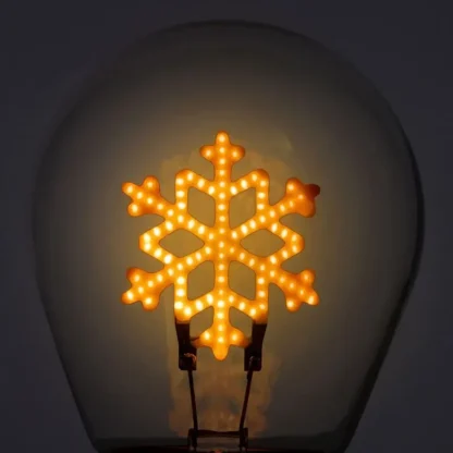 Lámpara de Mesa Bombilla Snowflake - Imagen 3