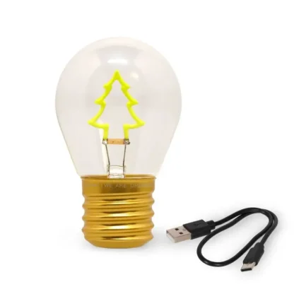 Lámpara de Mesa Bombilla Xmas Tree - Imagen 2