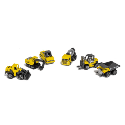 Set 6 Vehículos Construcción