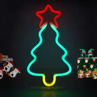 Neon Led Xmas Tree