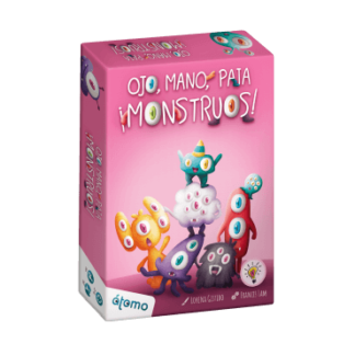 Ojo mano pata ¡Monstruos!