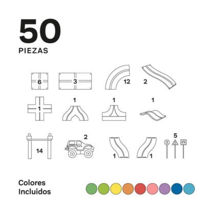 Imanix Pista 50 pzas