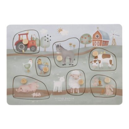 Puzzle con sonido Little Farm