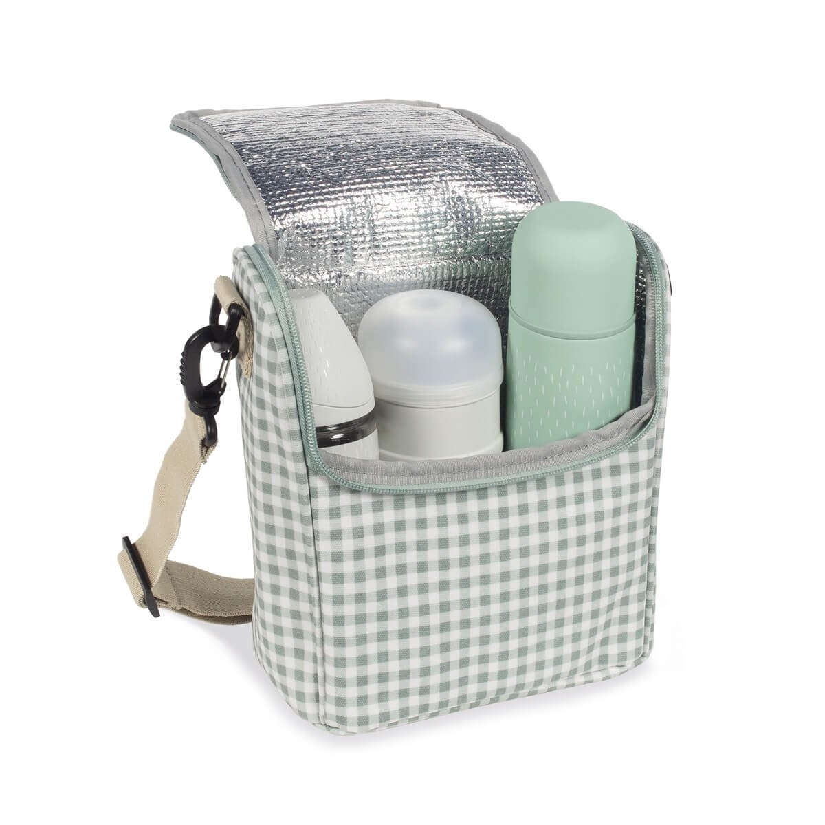 Bolsa Térmica I Love Vichy Verde