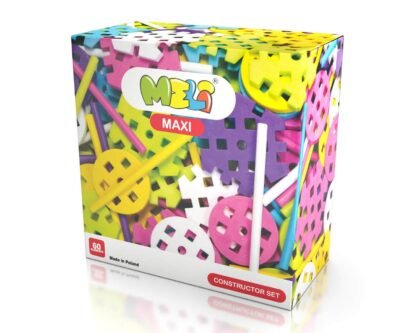 Meli Maxi Pink Constructor Set 60 pcs