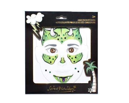 Pegatinas Cara Dinosaurio