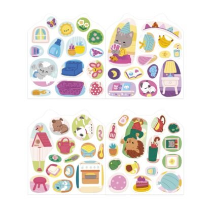 Cuaderno de Pegatinas La casa