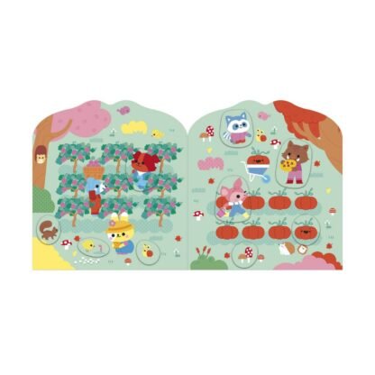 Cuaderno de Pegatinas El campo