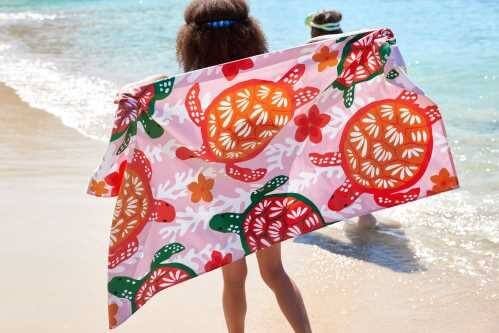 Toalla Kids Turtley Tropical L
