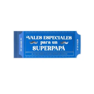 Talonario 24 Cupones Para Papá