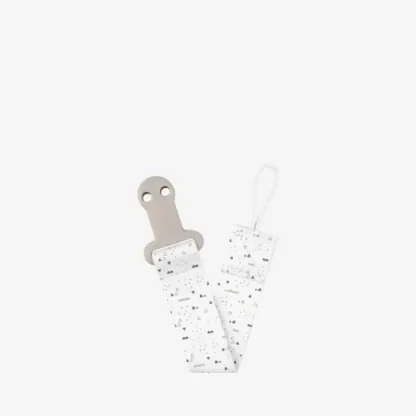 Clip Chupete Cinta Beige