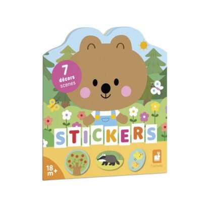 Cuaderno de Pegatinas El bosque