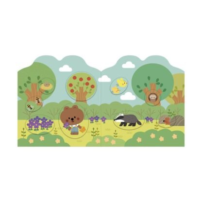 Cuaderno de Pegatinas El bosque