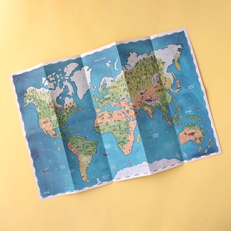 Animal World Poster and Stickers