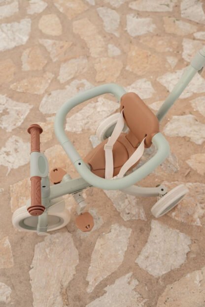 Triciclo con Barra Verde Hojas LD